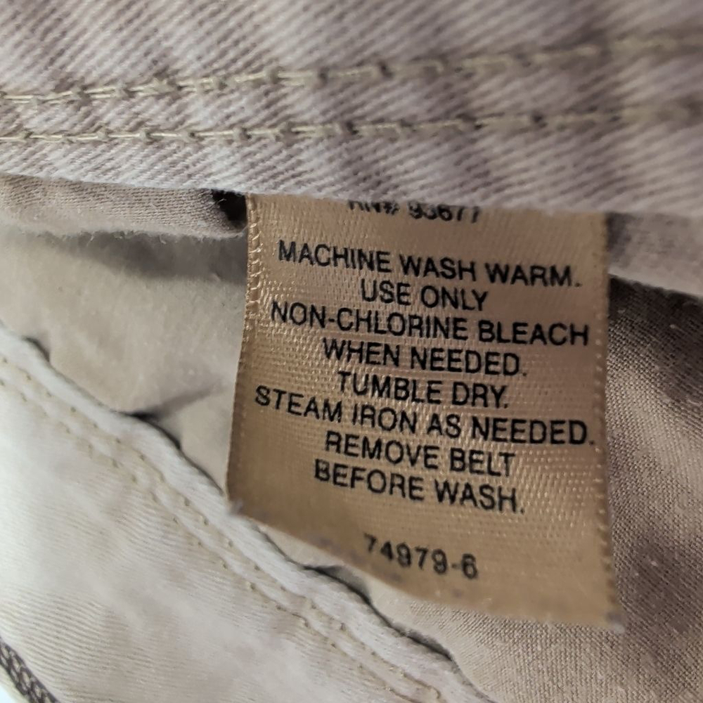 Men's The Foundry Supply Co. Cargo Shorts Waist 48 Beige - Picture 6 of 10